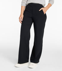 L.L.BeanWomen's Go-Anywhere Pants, High-Rise Wide-Leg