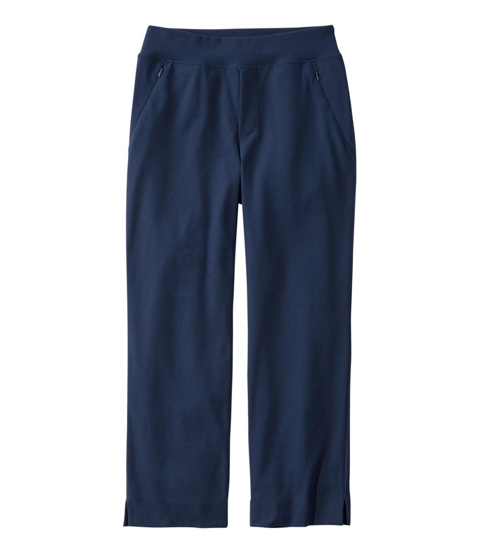 L.L.BeanWomen's Go-Anywhere Pants, High-Rise Straight-Leg Ankle