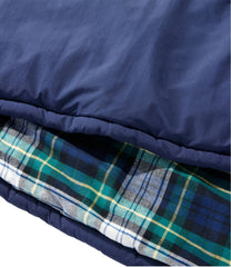 L.L.BeanAdults' Flannel Lined Camp Sleeping Bag, 20°