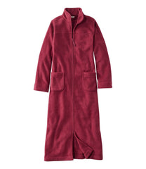 L.L.BeanWomen's Winter Fleece Robe, Zip-Front