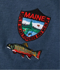 L.L.BeanMen's MIF&W Tee, Short-Sleeve Brook Trout
