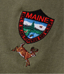 L.L.BeanMen's MIF&W Tee, Long-Sleeve White-Tailed Deer