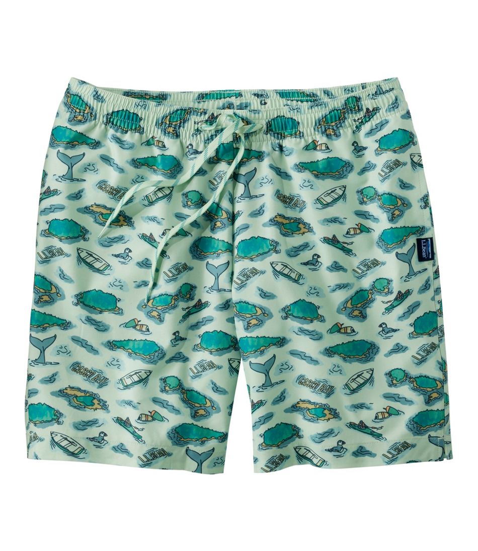 L.L.BeanMen's Bold Coast Swim Trunks, 7"
