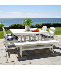 L.L.BeanAll-Weather Farmhouse Table, Square, 8-Person