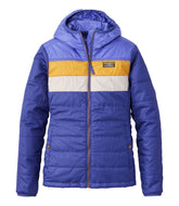 L.L.BeanWomen's Mountain Classic Puffer Hooded Jacket, Colorblock