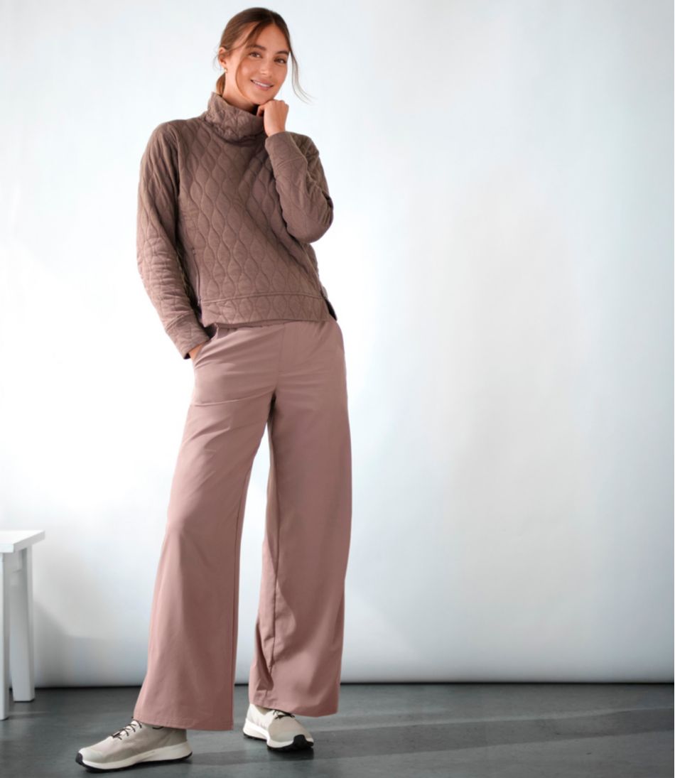 L.L.BeanWomen's VentureSoft Quilted Funnelneck Pullover