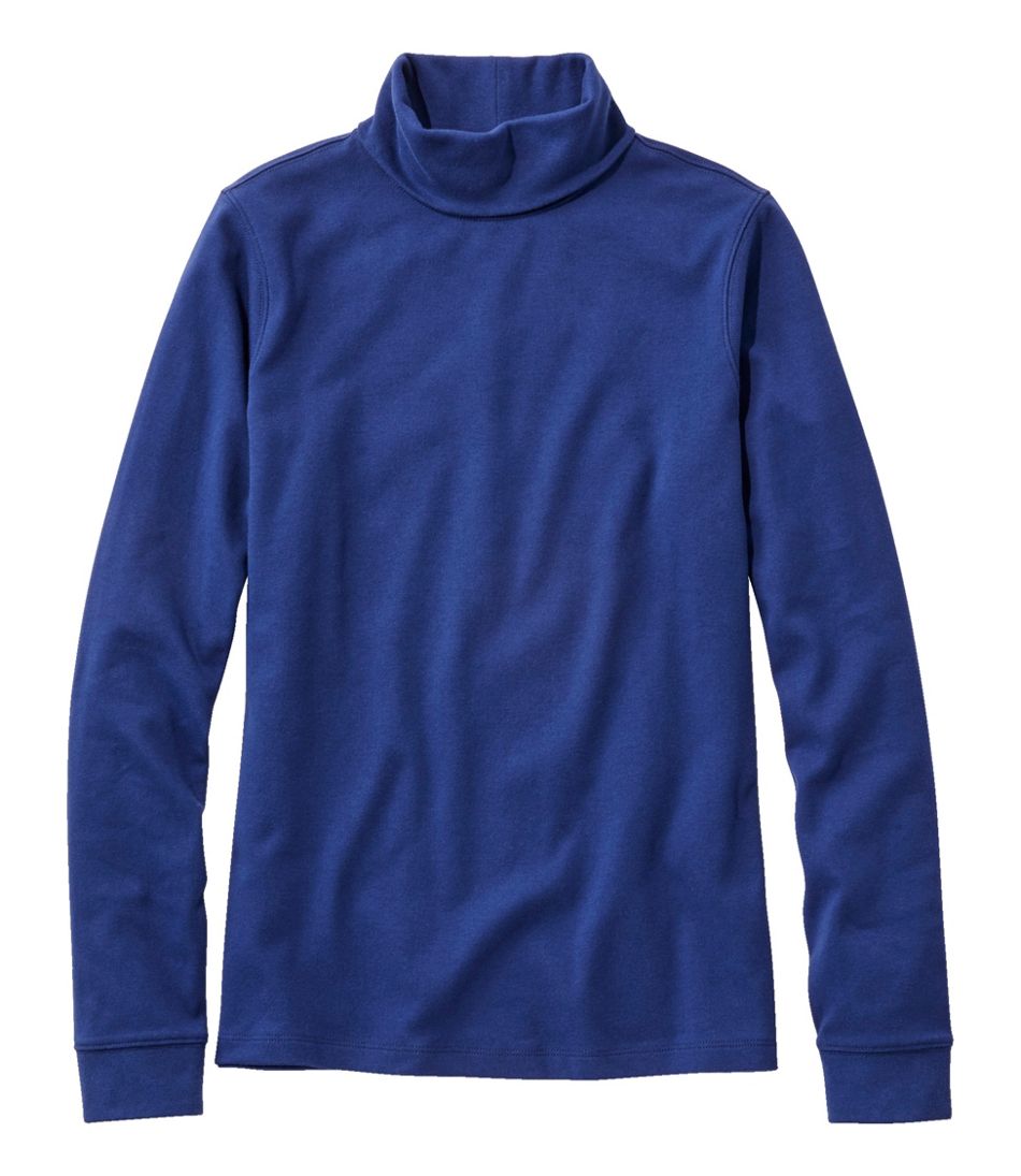L.L.BeanWomen's Interlock Turtleneck, Long-Sleeve