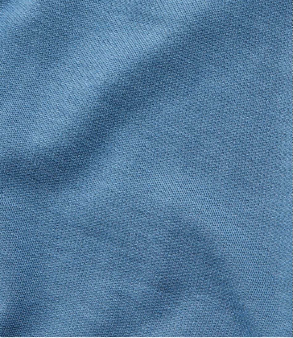 L.L.BeanWomen's Soft Stretch Supima-Blend Tee, Crewneck Short-Sleeve