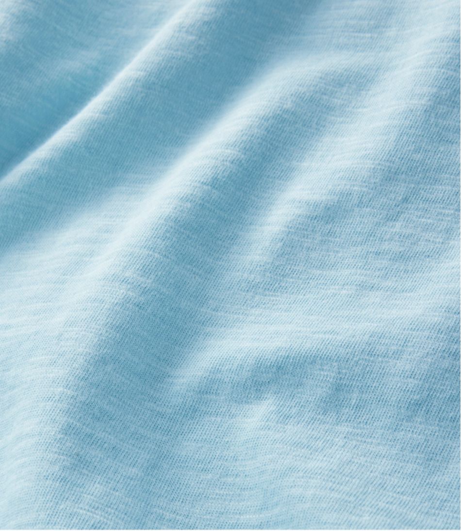 L.L.BeanWomen's Organic Cotton Tee, V-Neck Short-Sleeve