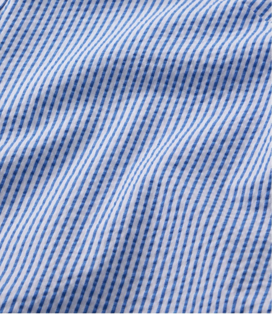 L.L.BeanWomen's Vacationland Seersucker Shirt, Long-Sleeve