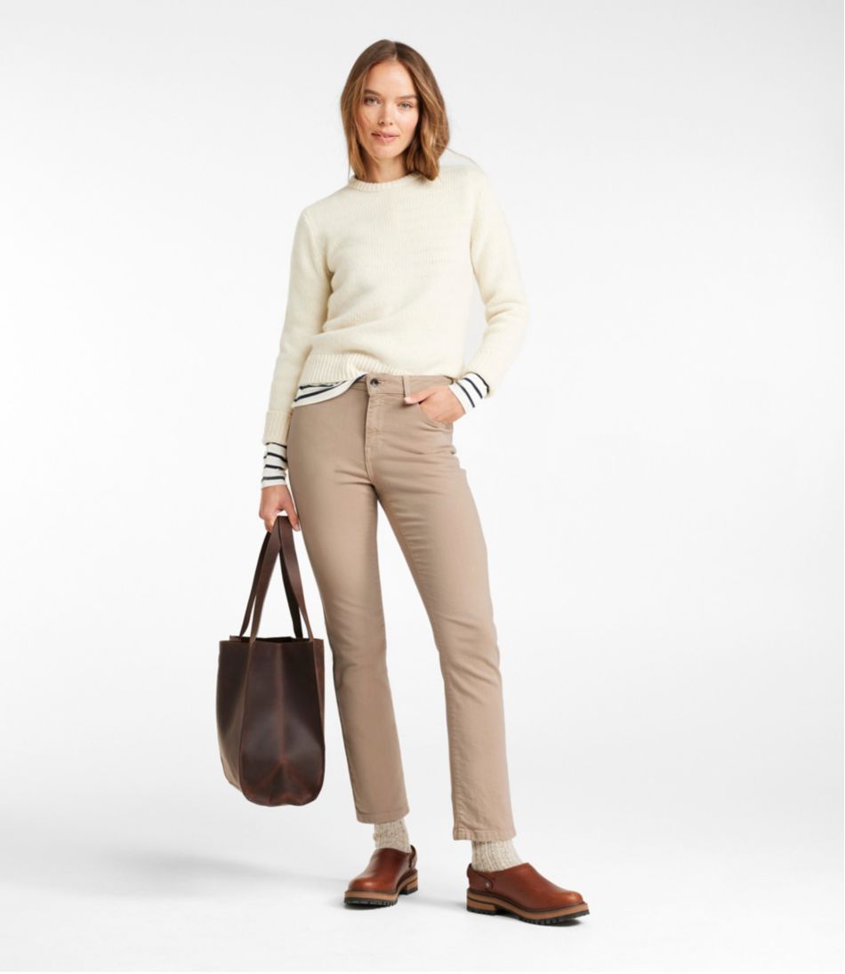 L.L.BeanWomen's True Shape Jeans, High-Rise Slim-Leg Ankle Colors