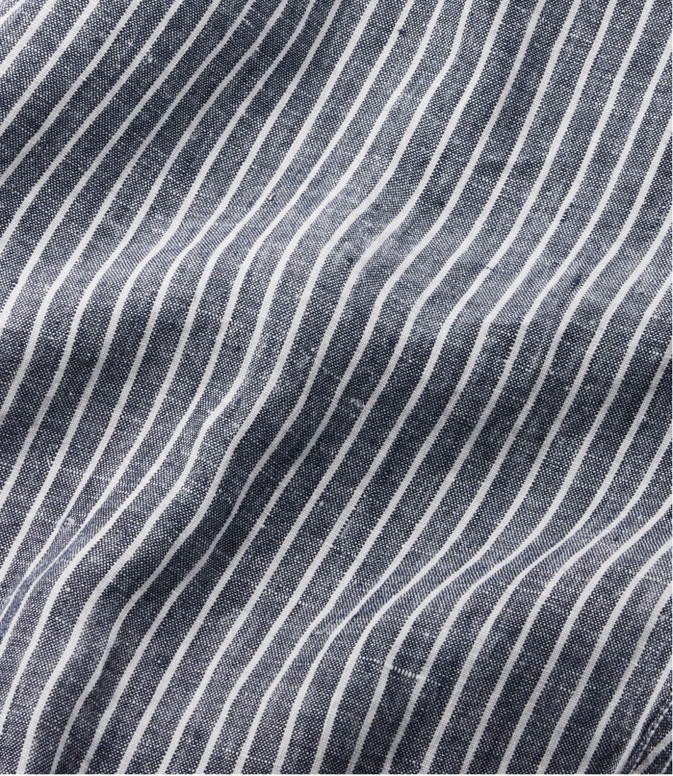 L.L.BeanWomen's Premium Washable Linen Pull-On Pants, Stripe