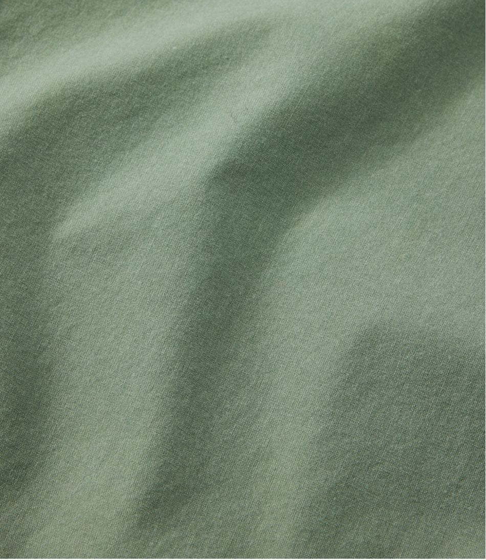 L.L.BeanMen's Sunwashed Canvas Shirt, Traditional Fit Short-Sleeve