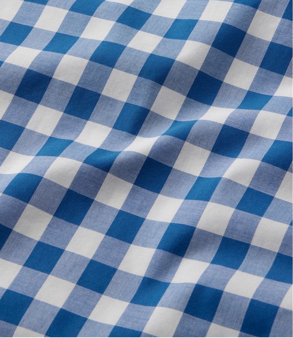 L.L.BeanMen's Bean's Wrinkle-Free Everyday Shirt, Traditional Untucked Fit, Plaid, Long-Sleeve