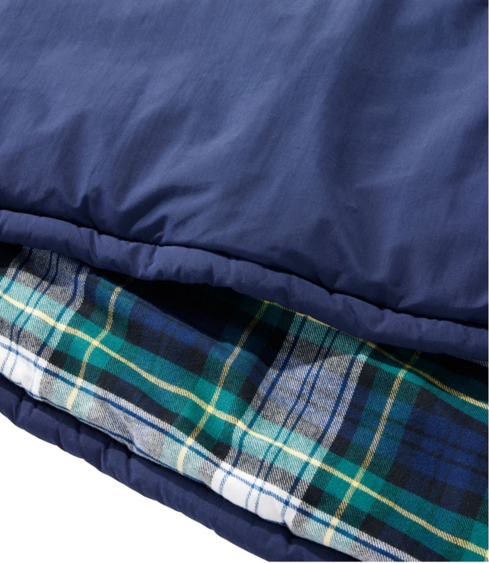 L.L.BeanFlannel Lined Camp Sleeping Bag, 40°