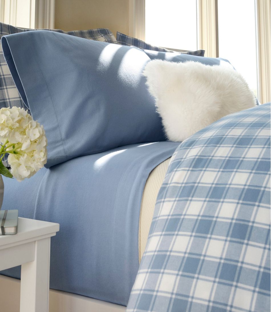 L.L.BeanUltrasoft Comfort Flannel Sheet, Flat