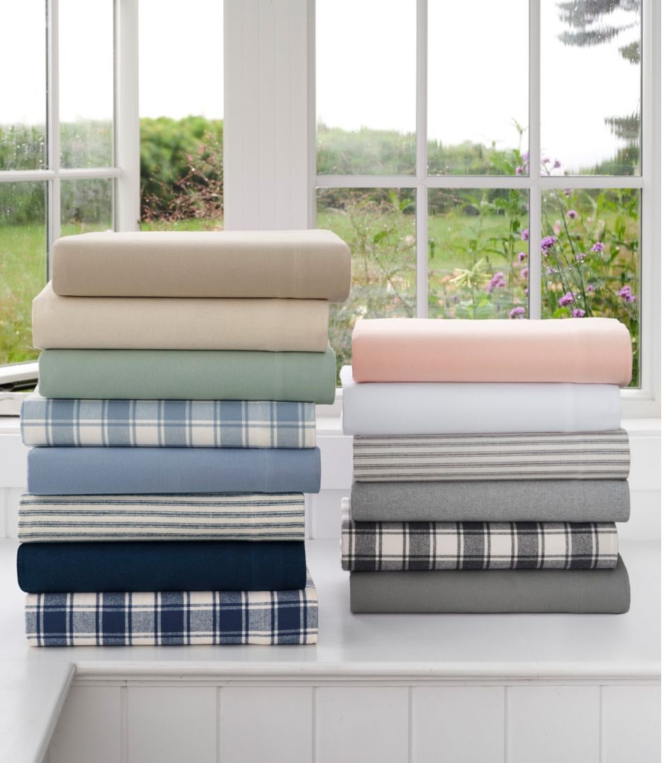 L.L.BeanUltrasoft Comfort Flannel Sheet, Flat