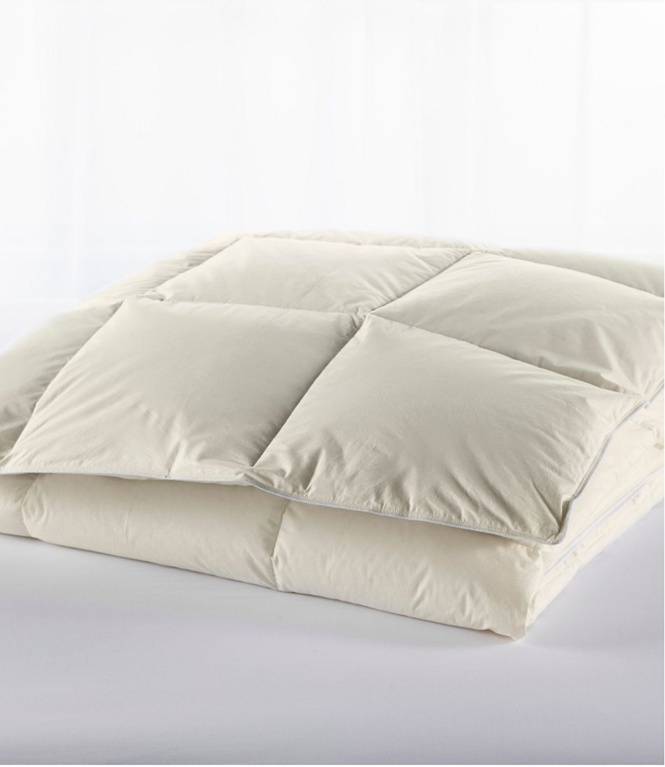 L.L.BeanBox-Stitch Goose Down Comforter, Warm