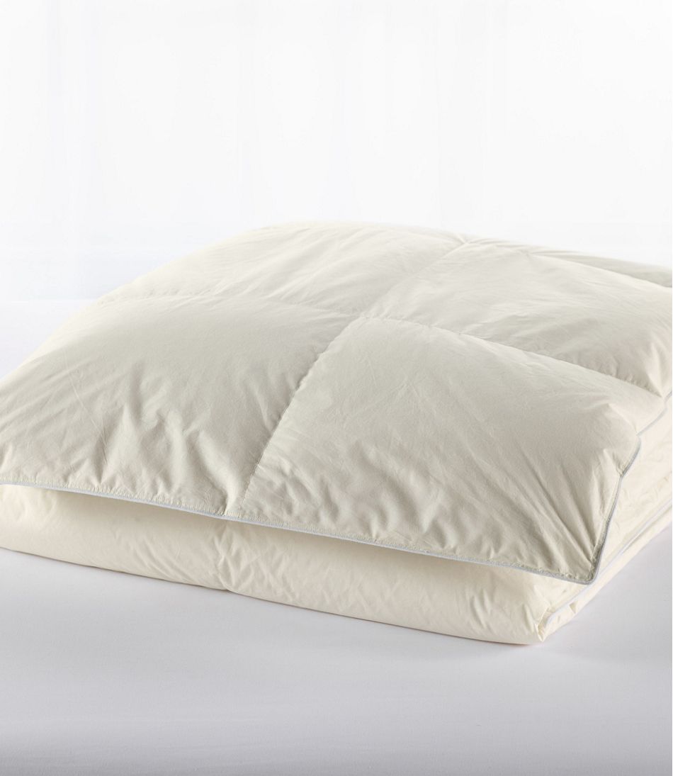 L.L.BeanBaffle Box Stitch Goose Down Comforter, Warmer