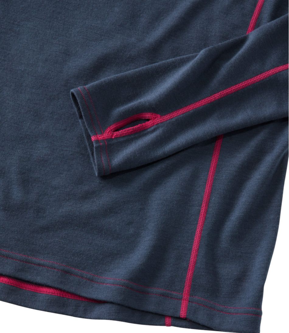 L.L.BeanMen's Cresta Wool Midweight 250 Crew Top