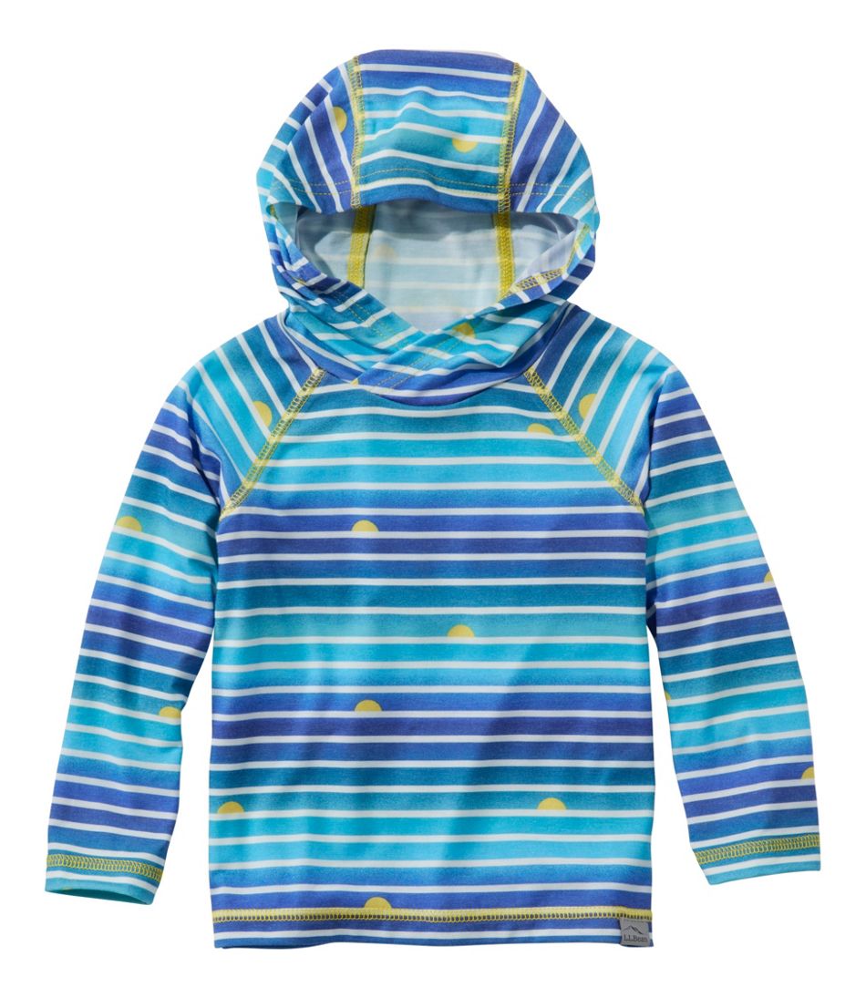 L.L.BeanToddlers' Everyday SunSmart® Hooded Tee, Long-Sleeve Stripe