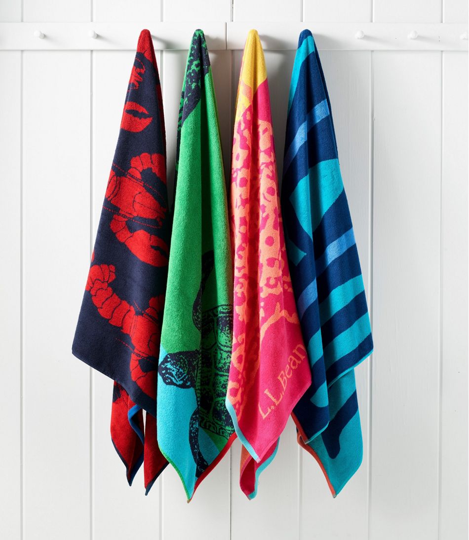 L.L.BeanSeaside Beach Towel, Starfish