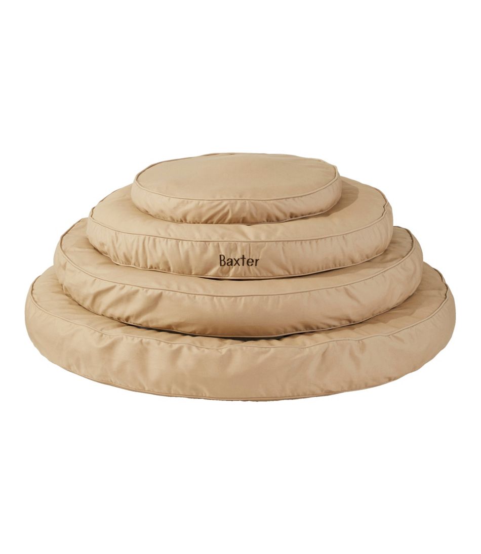 L.L.BeanPremium Denim Dog Bed, Round