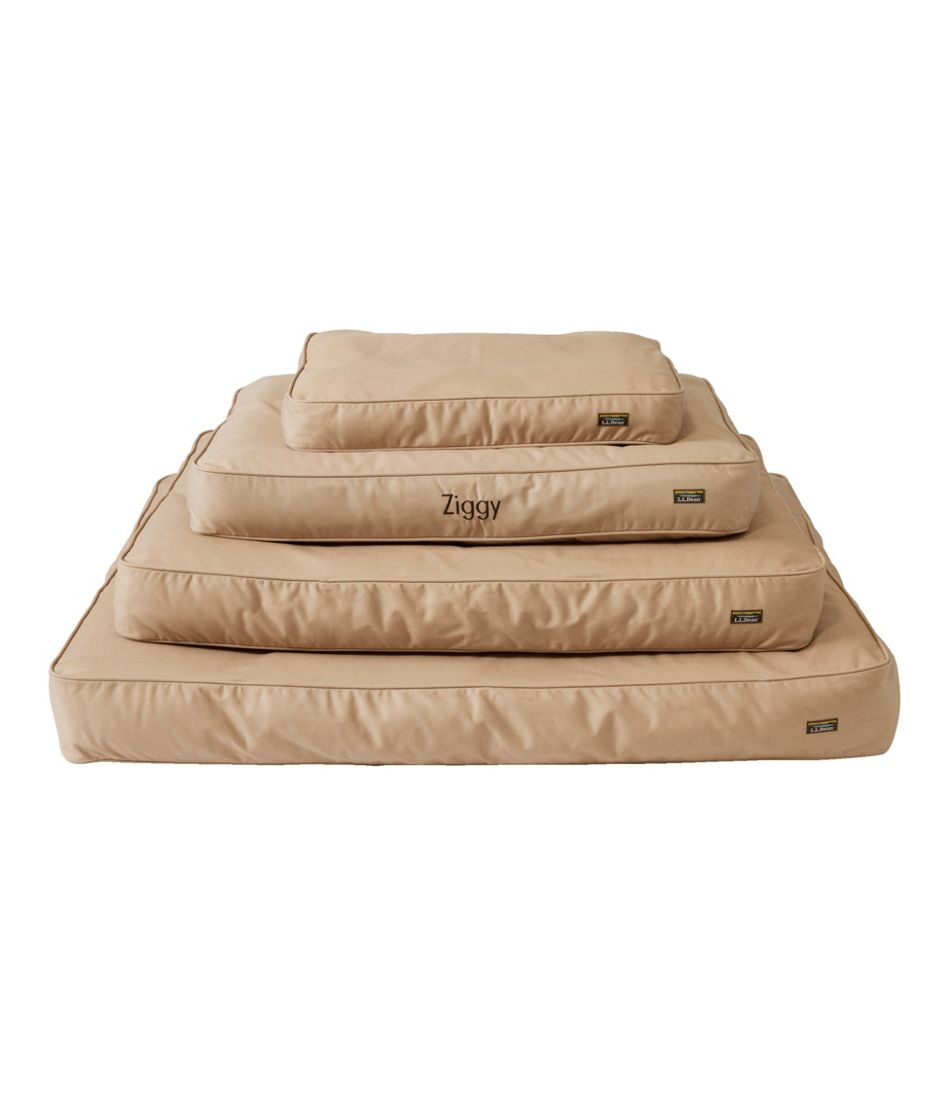 L.L.BeanPremium Denim Therapeutic Dog Bed, Rectangular