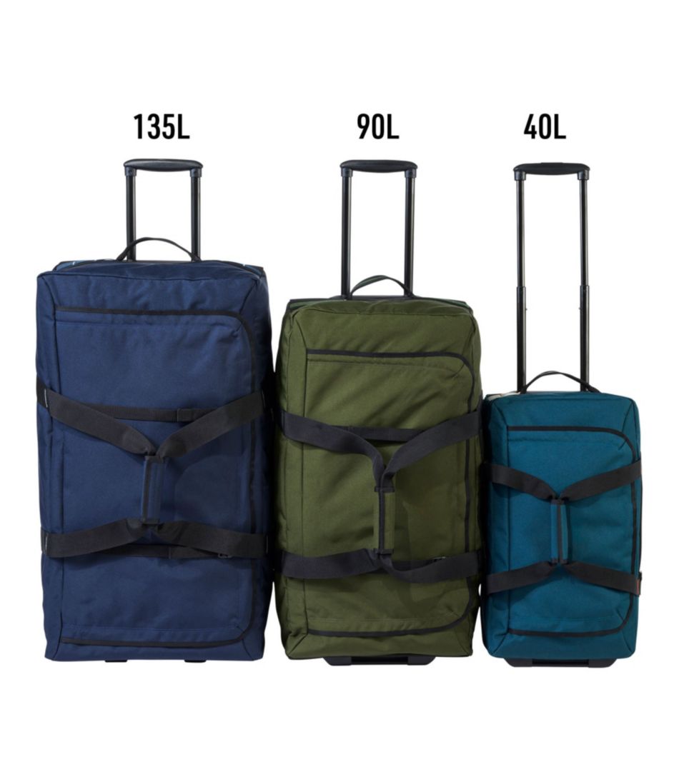 L.L.BeanAdventure Rolling Duffle Bag, Medium, 40L