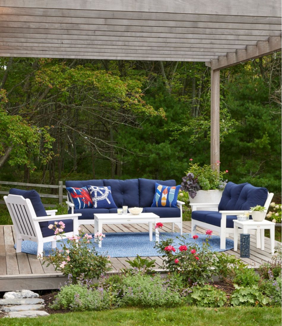 L.L.BeanAll-Weather Patio Chair with Textured Cushion