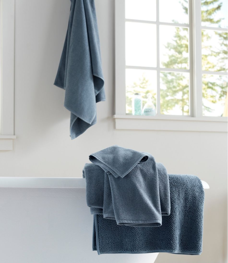 L.L.BeanOrganic Textured Cotton Towel Set