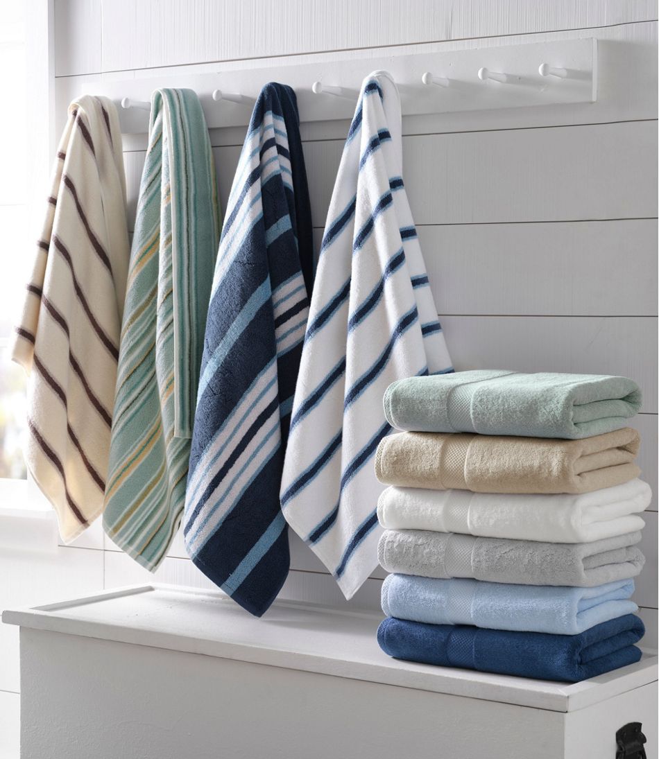 L.L.BeanPremium Cotton Towels, Stripe