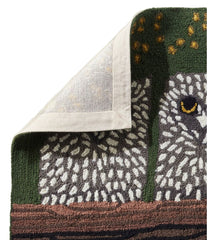 L.L.BeanIndoor/Outdoor Vacationland Rug, Owls