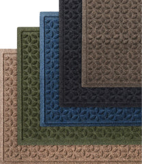 L.L.BeanHeavyweight Waterhog Mat, Stair Treads, Set of Four, Blooming Circles