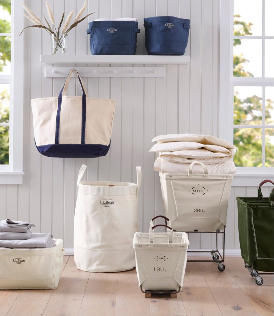L.L.BeanCanvas Laundry Storage Tote