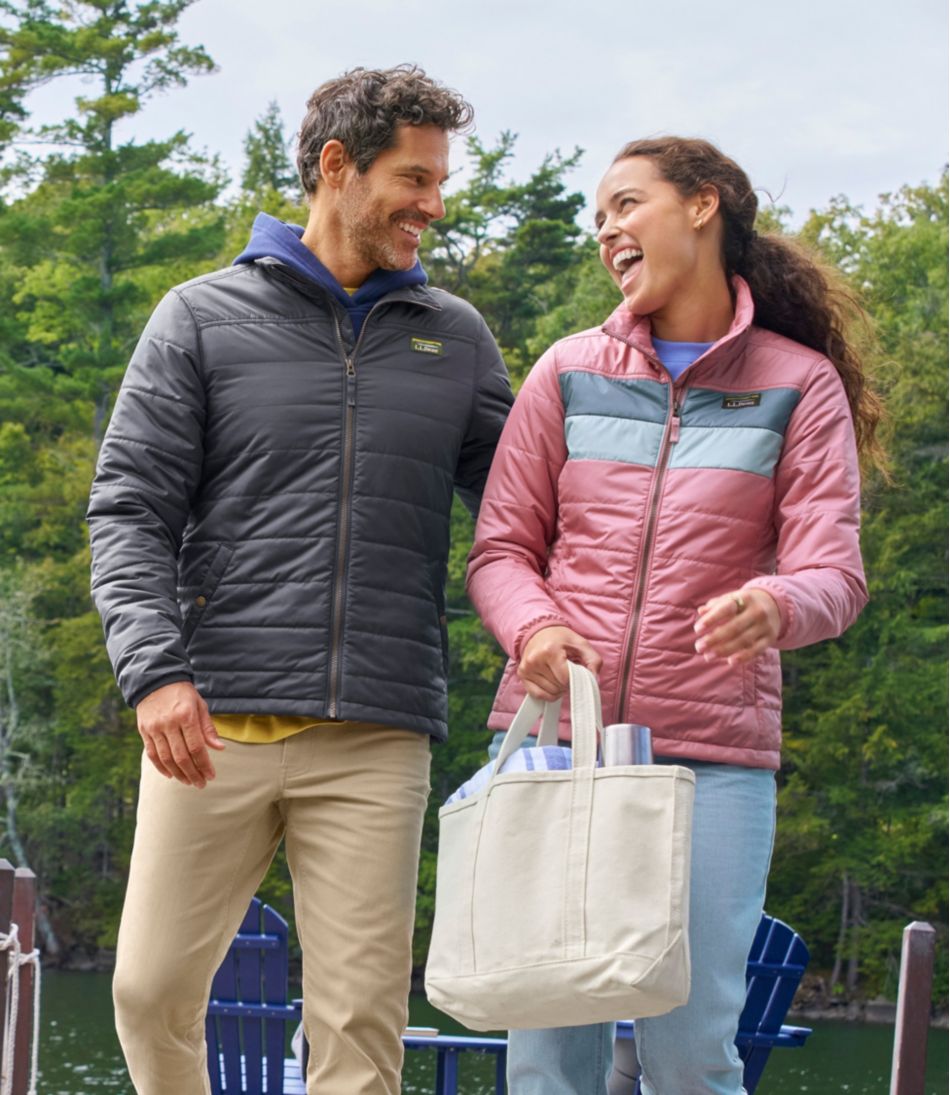 L.L.BeanWomen's Mountain Classic Puffer Jacket, Colorblock